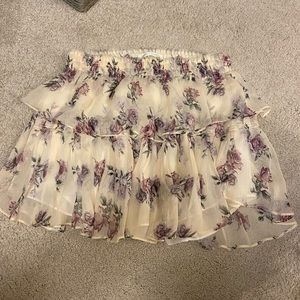 LOVESHACKFANCY skirt